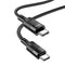 Cable Type-C to Type-C “U106 Molder” 100W charging data sync